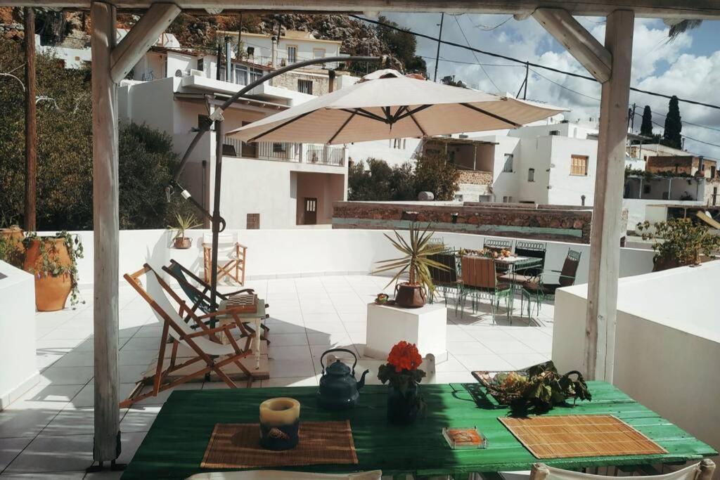 Traditional House Utopia Makri Gialos Pévkoi Exterior foto